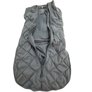 Dreamland Baby Weighted Sleep Sack Swaddle 0-6M Blue Quilted Cotton LADX531